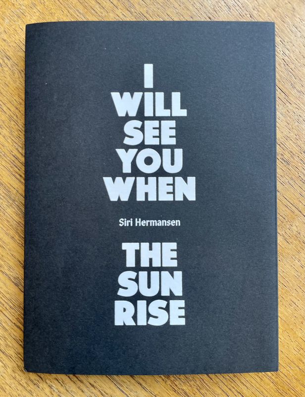 Siri Hermansen - I will see you when the sun rise