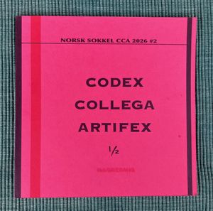 Hovedbilde Terje Nicolaisen - Codex Collega Artifex#2