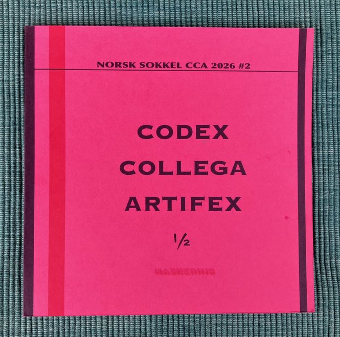 Hovedbilde Terje Nicolaisen - Codex Collega Artifex#2