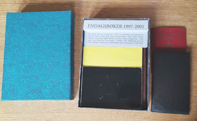 Hovedbilde Per Jonas Lindström - Endagsbøker 97-2003